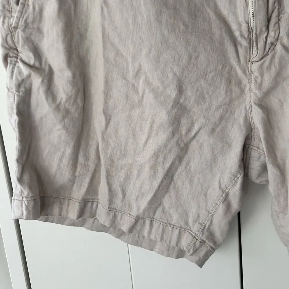 Men's Faherty Tradewinds Shorts Linen Organic Cotton Size 40 Dorset Sand